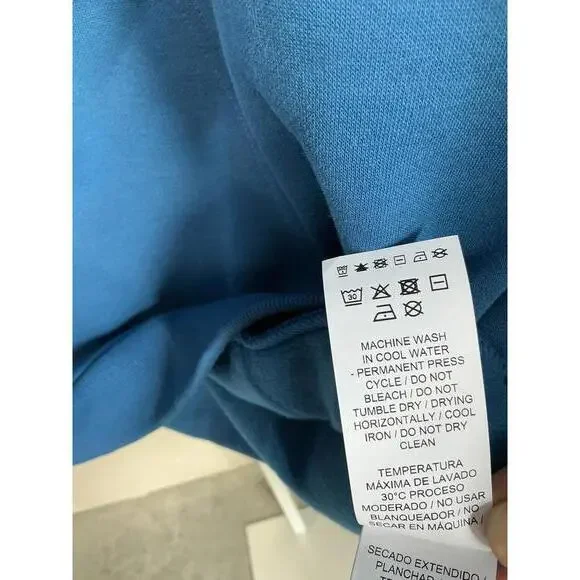 PUMA Blue Men's Hoodie with Logo - Picture 8 of 8